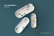 Ceramic Serving Dishes Mockup, a Household Mockup by Field Office (Thumbnail 1 of 4)