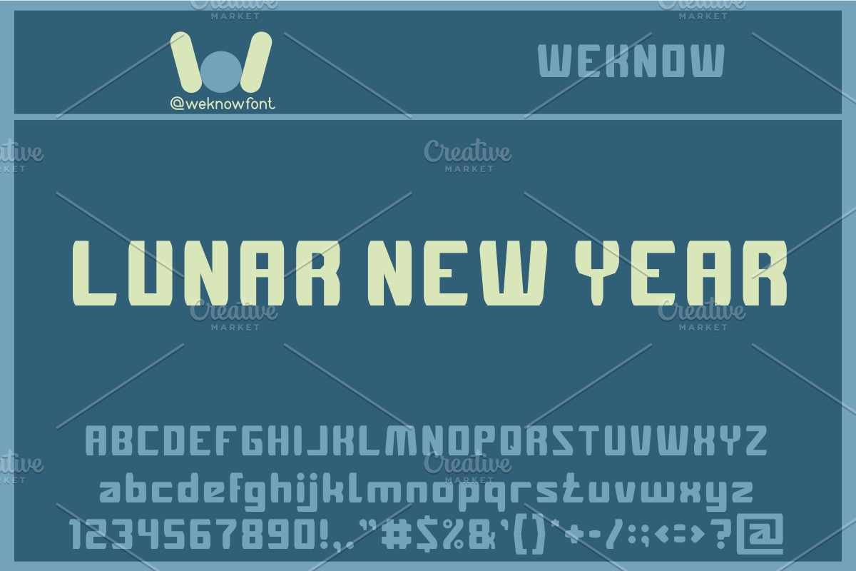 Stereo System font, a Font by weknow (Photo 2 of 5)