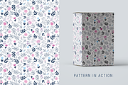 Seamless Floral Patterns, a Pattern Graphic by Tkoko vectors & patterns (Thumbnail 8 of 11)