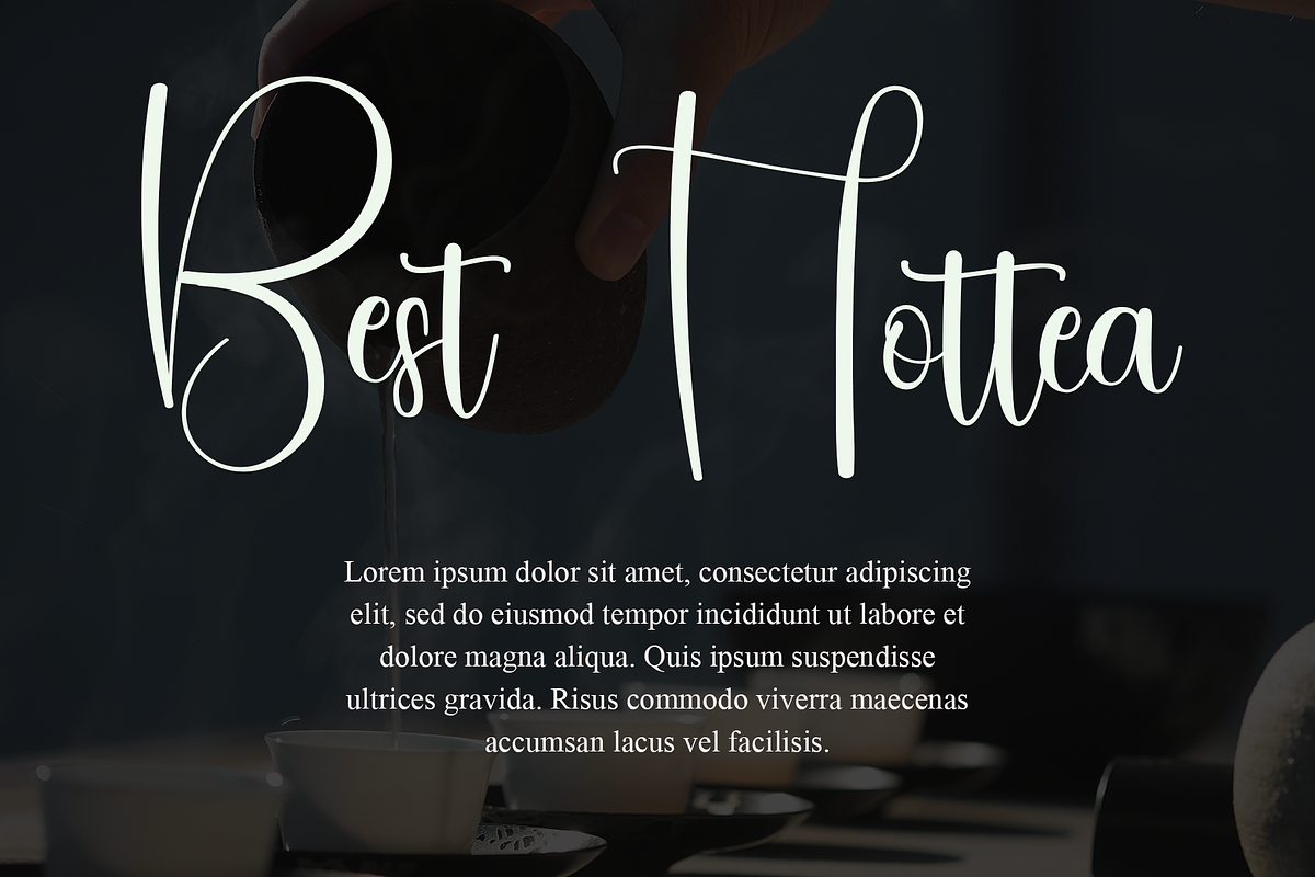 Freshtea, a Handwritten Font by FreshTypeINK (Photo 7 of 8)