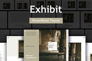 Exhibit PowerPoint Template, a Presentation Template by Jumsoft (Thumbnail 1 of 24)