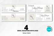 Email Signature Real Estate, Canva, an Email Template by MediaKitTemplates (Thumbnail 2 of 5)