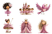 Pink fairy clip-art, an Illustration by CreationArt (Thumbnail 3 of 5)