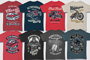 100 Retro Tshirt Designs Bundle, an Education Illustration by roach_graphic (Thumbnail 10 of 14)
