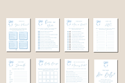 Blue Bow Baby Shower Bundle, a Presentation Template by Stellalunarts (Thumbnail 8 of 9)