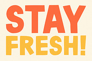 Lemon Martini - Fun Chunky Font, a Sans Serif Font by Happy Type Club (Thumbnail 6 of 6)