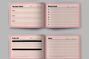 Daily Planner Template Landscape, a Stationery Template by ContestDesign (Thumbnail 4 of 5)