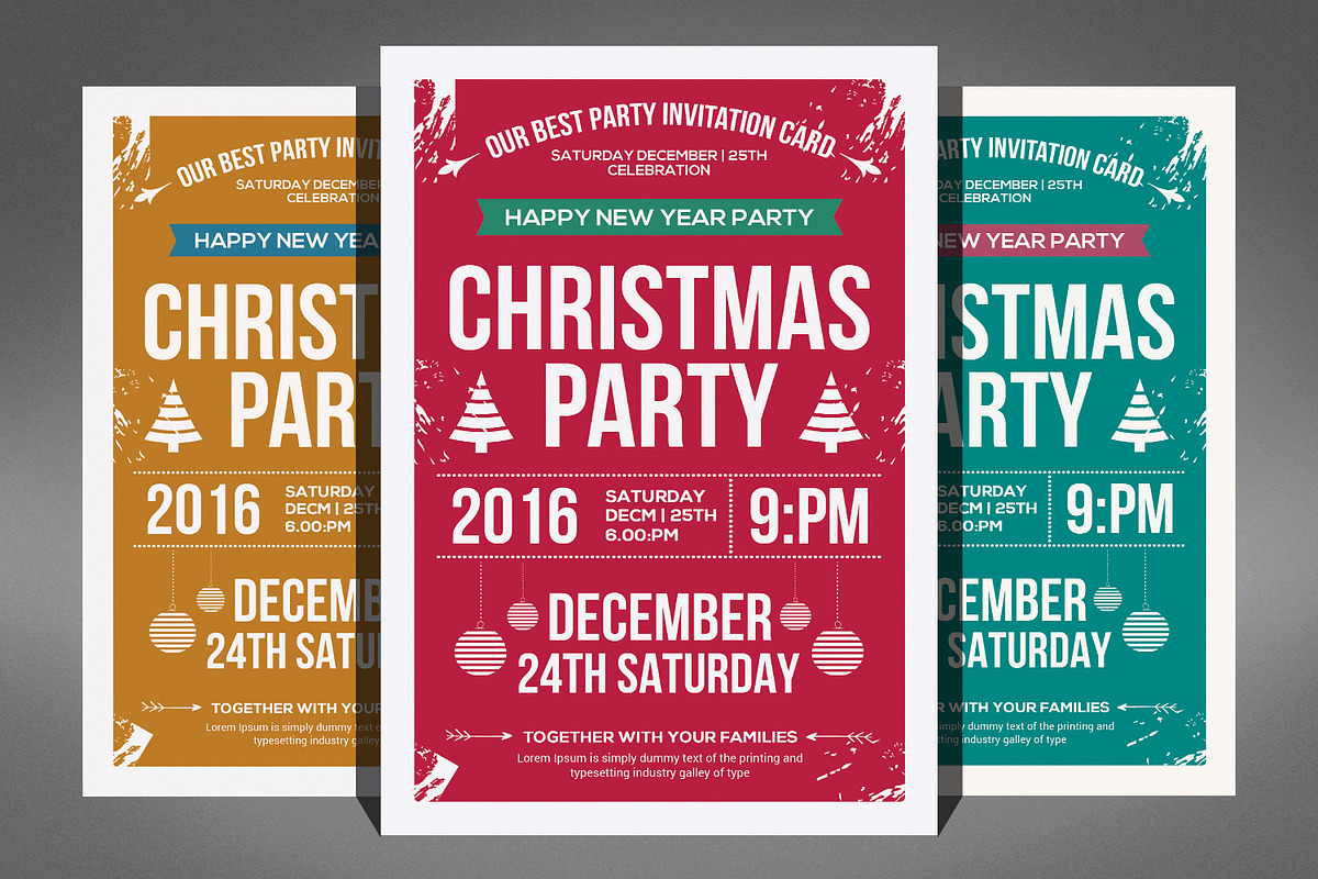 100 Party Flyer Bundle, a Flyer Template by Graphic Templates (Photo 83 of 101)