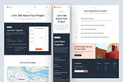 Construction Website UI Figma, an UI Kit Template by peterdraw (Thumbnail 6 of 7)