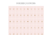 Pink & Bronze Instagram Story Covers, a Social Media Template by Indie Grace Design (Thumbnail 3 of 7)