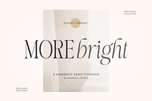 More Bright Serif Duo