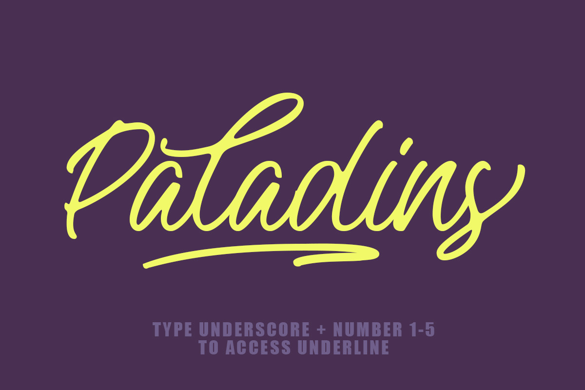 Gamata - Brush Script, a Script Font by Rillatype (Photo 2 of 7)