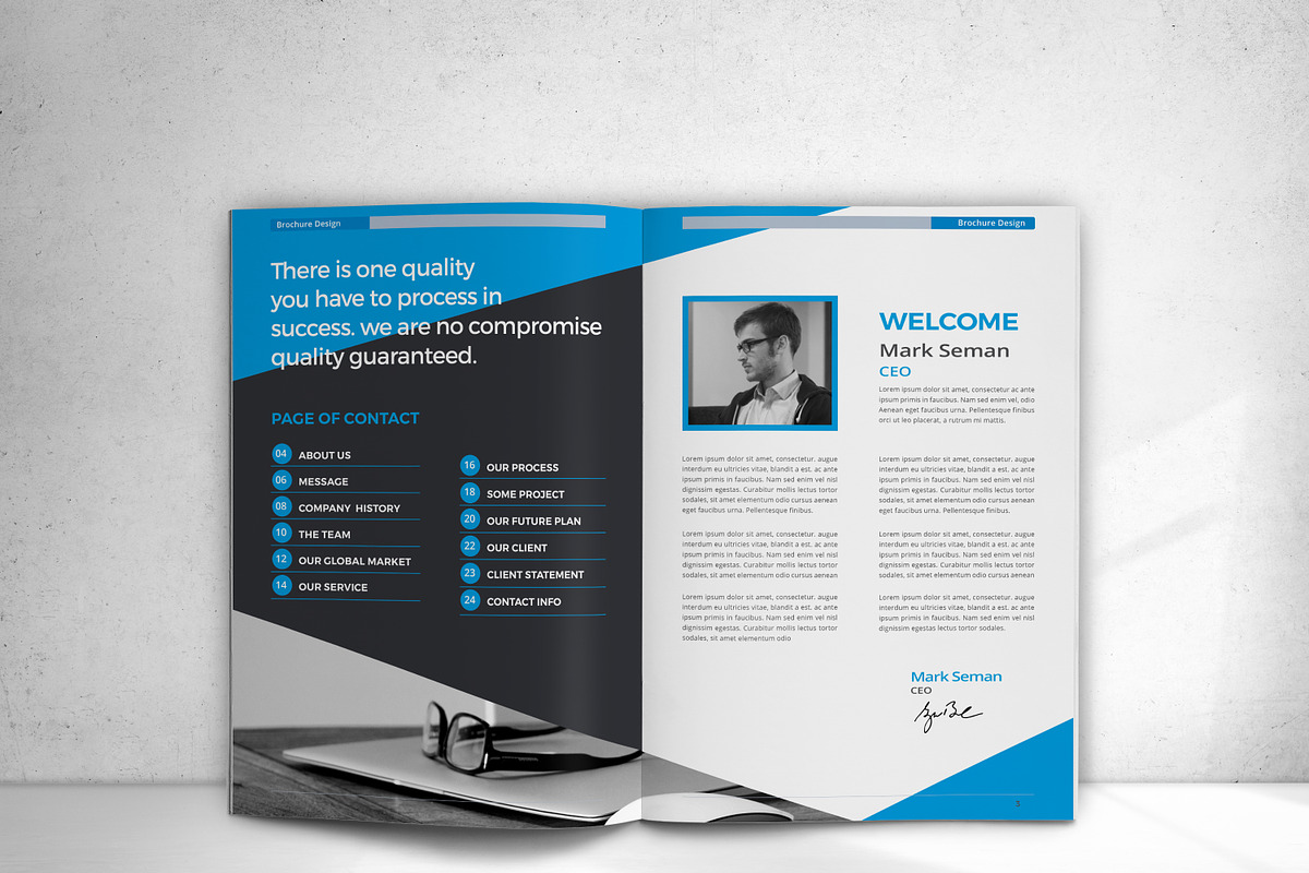 Company Profile Brochure, a Brochure Template by design_pick (Photo 3 of 17)