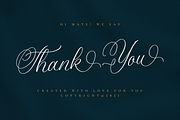 Amanda Calligraphy, a Script Font by RockboyStd (Thumbnail 12 of 12)