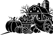 Thanksgiving Harvest SVG Bundle, an Illustration by Designs_River (Thumbnail 34 of 48)