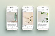 NATURALIS Instagram Pack, a Social Media Template by 46&2 Collective (Thumbnail 5 of 9)