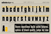Blockhaus - Condensed Display, a Sans Serif Font by HipFonts (Thumbnail 9 of 11)