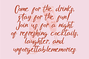 Mireluna Script Font, a Script Font by Berdansabersama (Thumbnail 4 of 8)