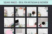 Feminine & Neutral Bundle Vol 1, a Social Media Template by Garlic Friday Design (Thumbnail 4 of 6)