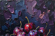 Tropical, Summer Fruit Oil Painting, a Food Illustration by PLUM&FIGS (Thumbnail 18 of 22)