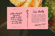 Chastel Reid Modern Handwritten, a Script Font by Letterena Studios Script (Thumbnail 8 of 10)