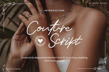 Couture – Luxurious Handwritten