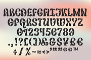 Gradient quirky font, a Font by Anna Zakharchenko (Thumbnail 17 of 18)
