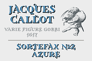 Sortefax No2 - SVG color font, a Font by glukfonts (Thumbnail 5 of 6)