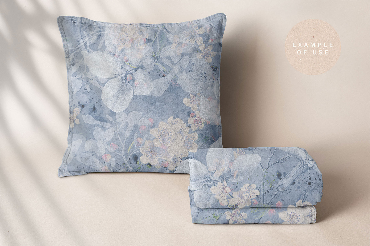 Seamless Flower Pattern, a Pattern Graphic by Suna Kosem (Photo 4 of 9)