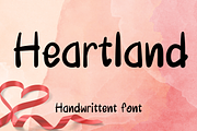 Heartland, a Handwritten Font by Petal Pixels (Thumbnail 1 of 8)