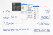 Color Font LiebeHeide, a Script Font by LiebeFonts (Thumbnail 15 of 19)