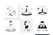 Gambling Cheater Drawing, an Outline Icon by Vectors Market (Thumbnail 8 of 11)