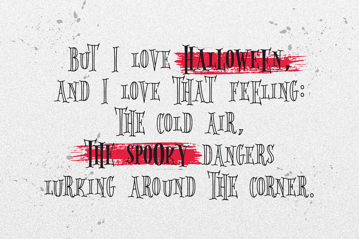 Hellwolf Typeface preview 2