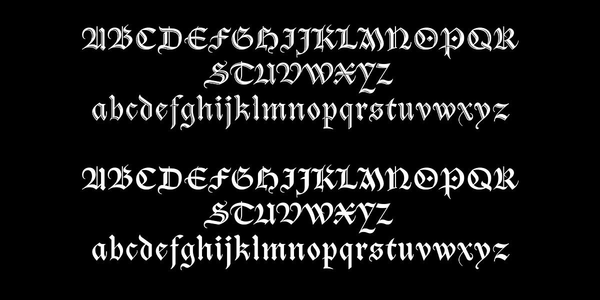 WT Arthas, a Blackletter Font by Wraith Types (Photo 6 of 6)