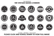 1046 VINTAGE BADGE & RIBBON, a Branding & Logo Template by Toonsteb (Thumbnail 16 of 19)