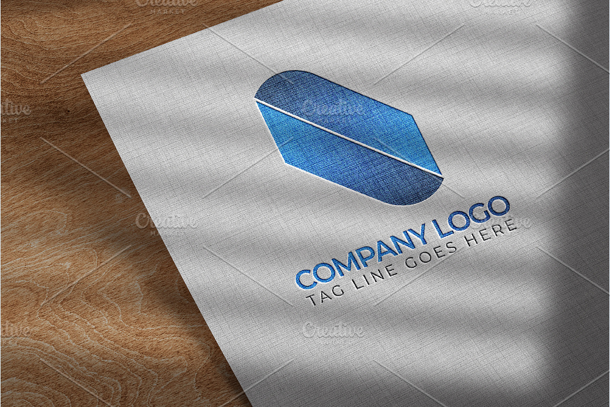 Bluish Brand Identity Logo Template, a Branding & Logo Template by arslantanoli (Photo 2 of 3)