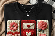 Valentine Crochet PNG Bundle, a Graphic by one-touch (Thumbnail 6 of 24)