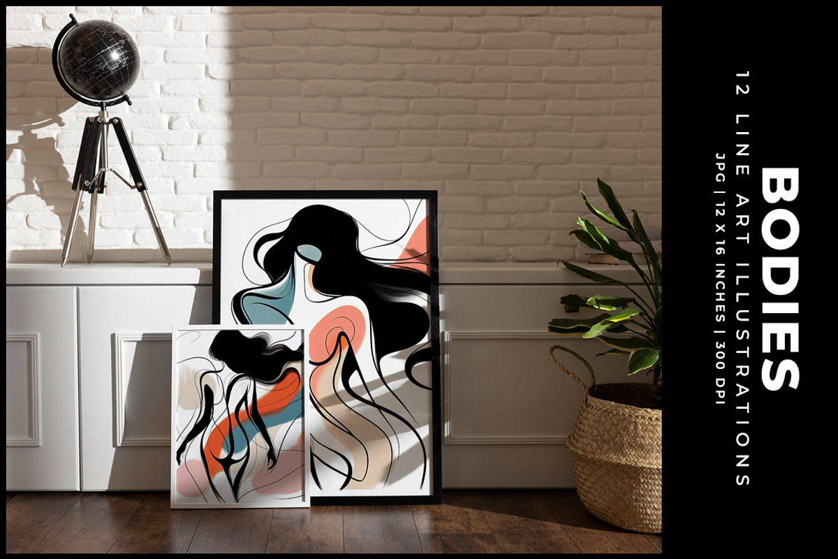 Bodies, a Decorative Illustration by Digital Art Creations (Photo 7 of 7)