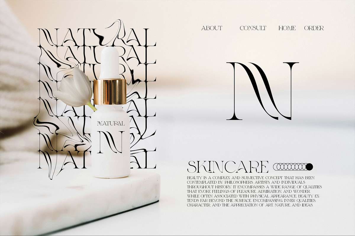 MONNIC Unique Display Serif, a Serif Font by Alfinart (Photo 7 of 10)