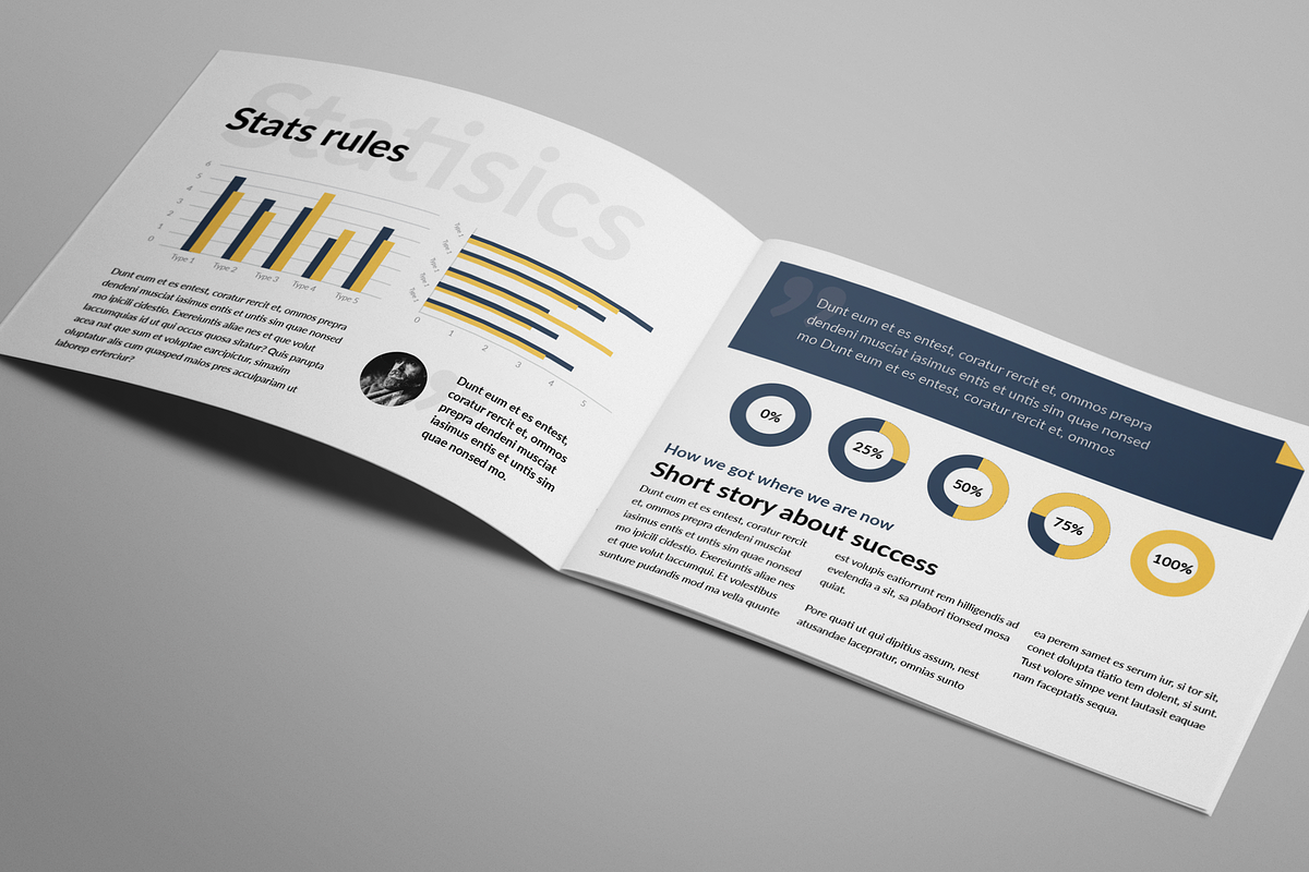 Modern Business A5 Brochure, a Brochure Template by Print design (Photo 6 of 6)