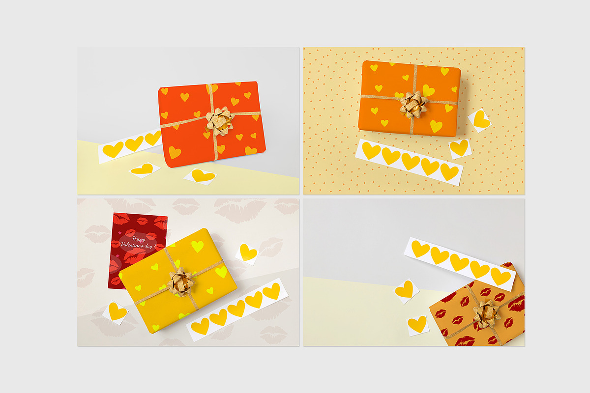 GIFT WRAP MOCKUPS PSD Layered, a Packaging Mockup by bazarova (Photo 18 of 20)