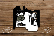Tarot Cards - black and white, an Object Illustration by Retro Graphic Box (Thumbnail 5 of 5)