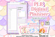 PLR Undated Digital Planner, a Stationery Template by Tas Creative Studio (Thumbnail 2 of 8)