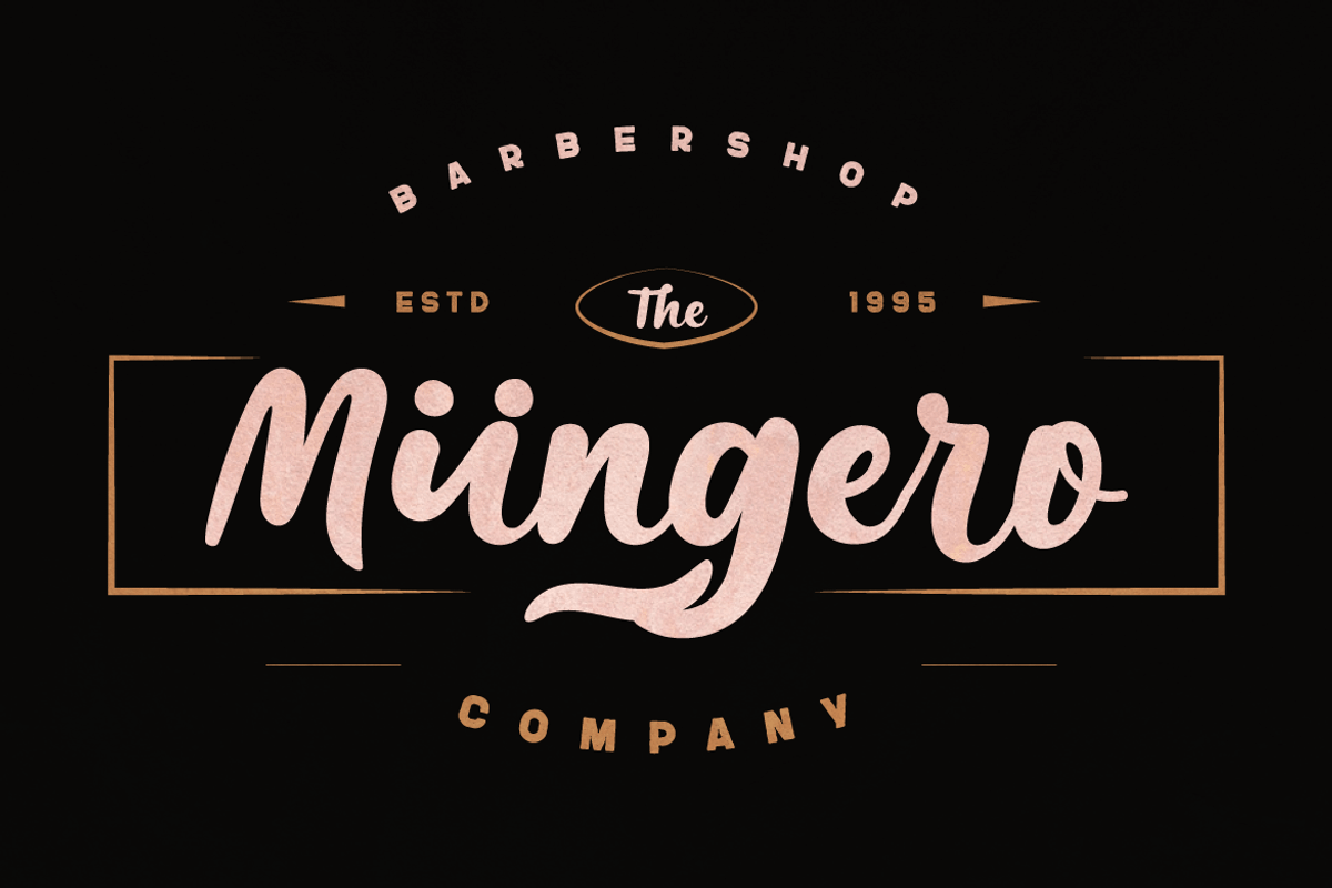 Resty Script, a Script Font by twinstd (Photo 2 of 11)