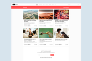News Web Site Template Sketch 3, an UI Kit Template by John Khester (Thumbnail 1 of 5)