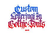 Gothic font 010, a Blackletter Font by GeekClick (Thumbnail 17 of 24)