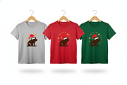 Festive Christmas Bear Icon, a Branding & Logo Template by Vectorium Studio (Thumbnail 2 of 2)