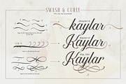 Kaylar - Elegant Script & Serif, a Script Font by Letterhend Studio (Thumbnail 7 of 10)
