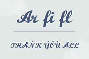 Arustin - Bold Script, a Script Font by Lemon Studio Type (Thumbnail 8 of 8)