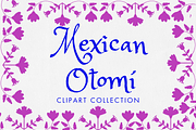 Royal Pink Otomi Illustrations, a Texture Graphic by Minky Moo Creations (Thumbnail 1 of 10)